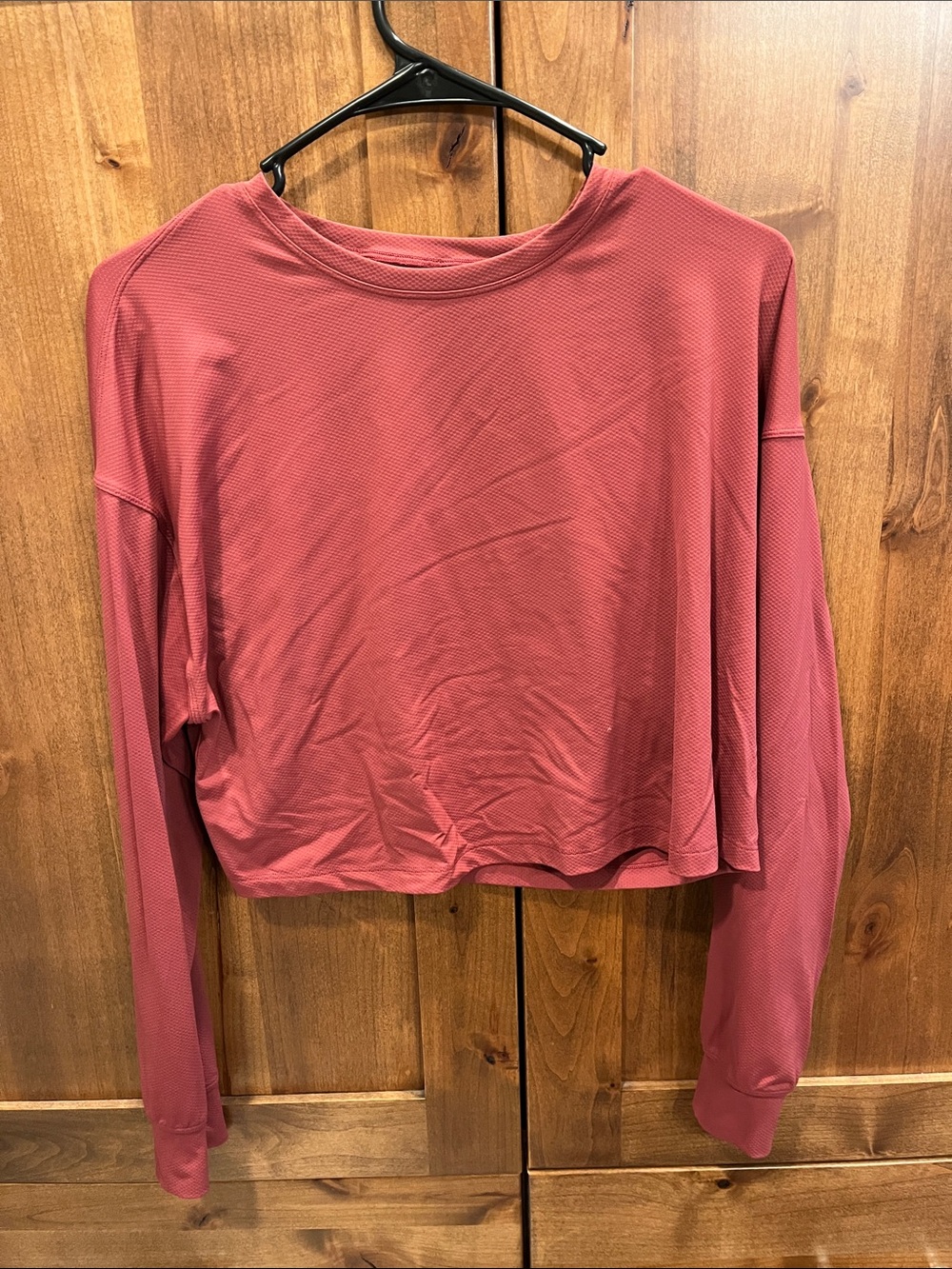 Lululemon Long-Sleeve Crop Top